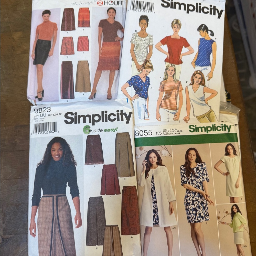 22 Vintage Simplicity Sewing Pattern Women’s Homemade Clothing - Picture 4 of 13